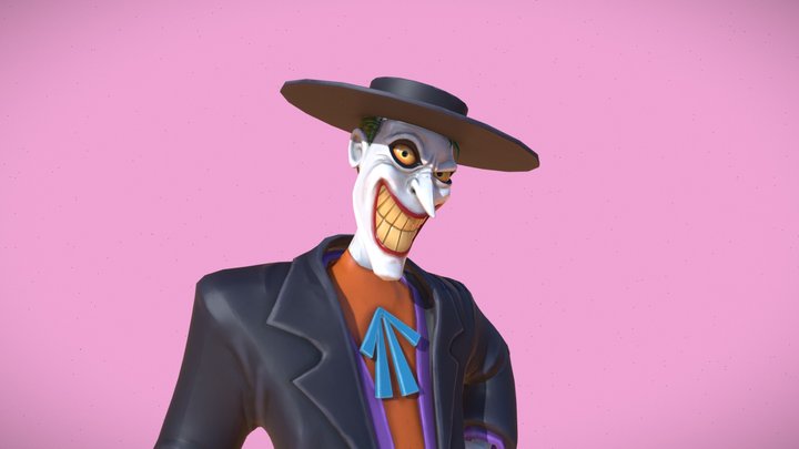 Joker : Mask of the Phantasm 3D Model