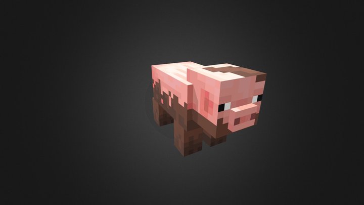 Muddy Pig 3D Model