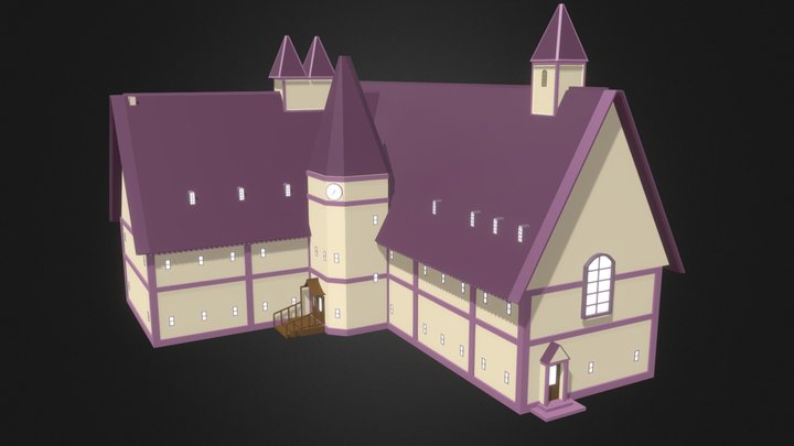 GraceField House 3D Model