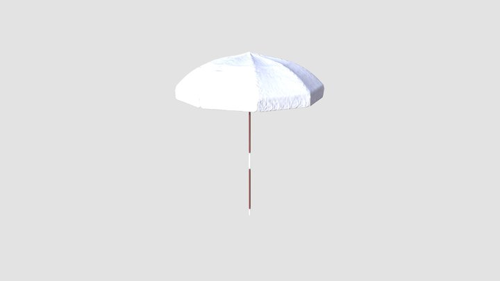beach umbrella 3D Model