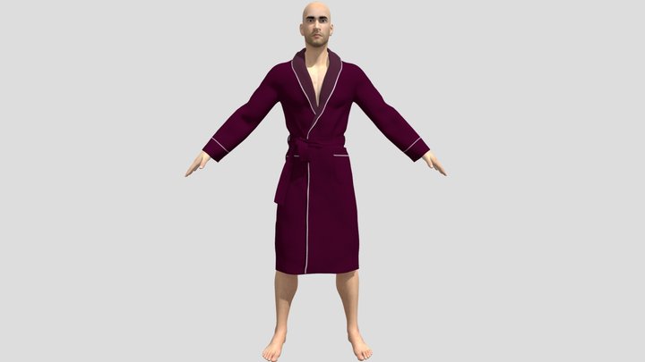 Bathrobe 3D Models - Sketchfab