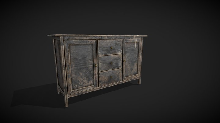 Haunted Cupboard 🕯 3D Model