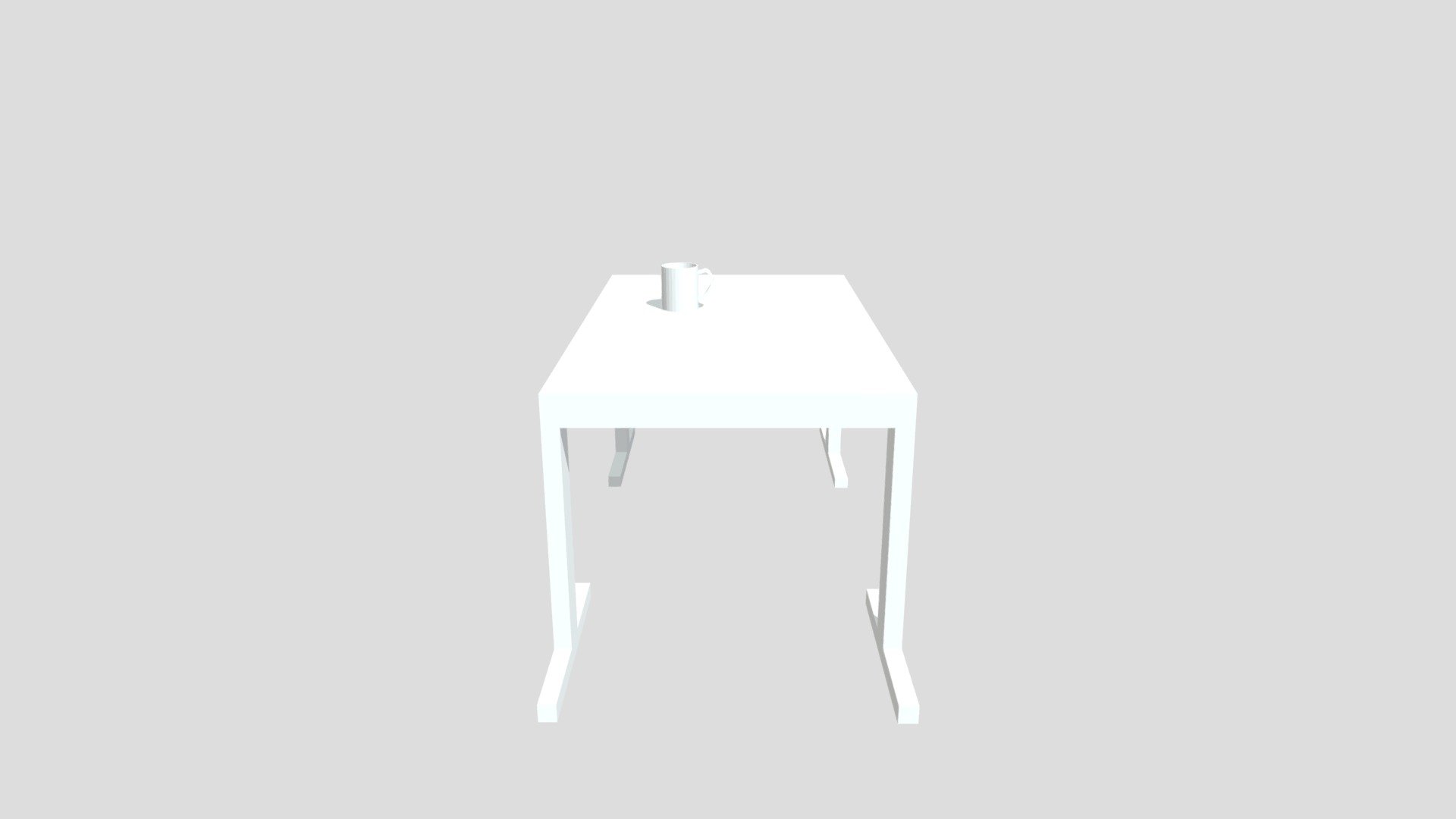 CUP AND TABLE