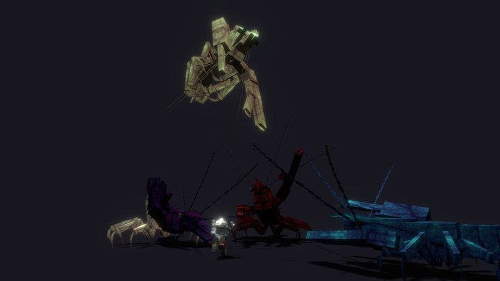 Not so shrimple now   Converted 3D Model
