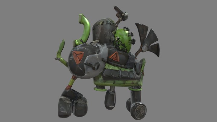 Nullcore The Broken Robot – Modelo 3D gratuito STL