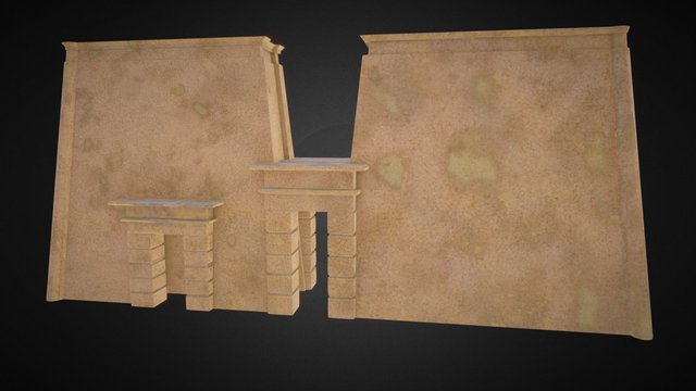 Brooklyn Curry Isis temple 3D Model