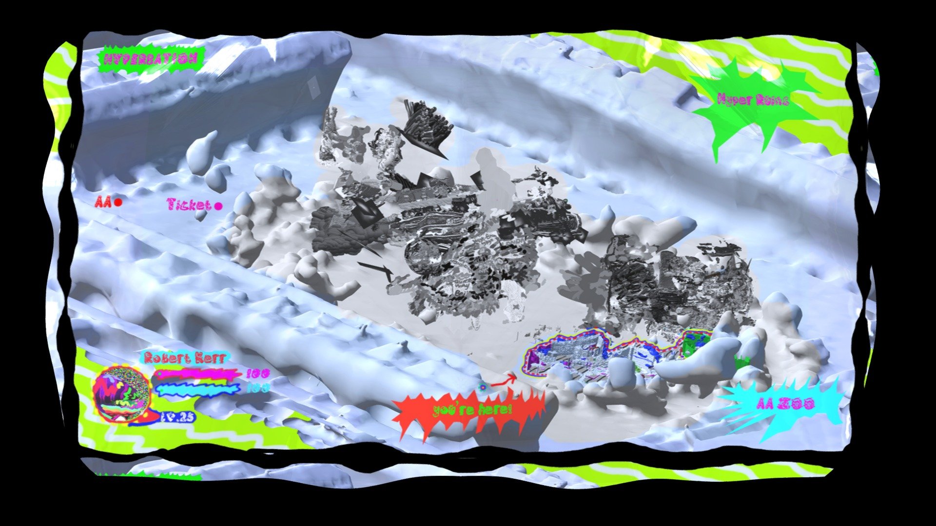 Hyperbation Map 3