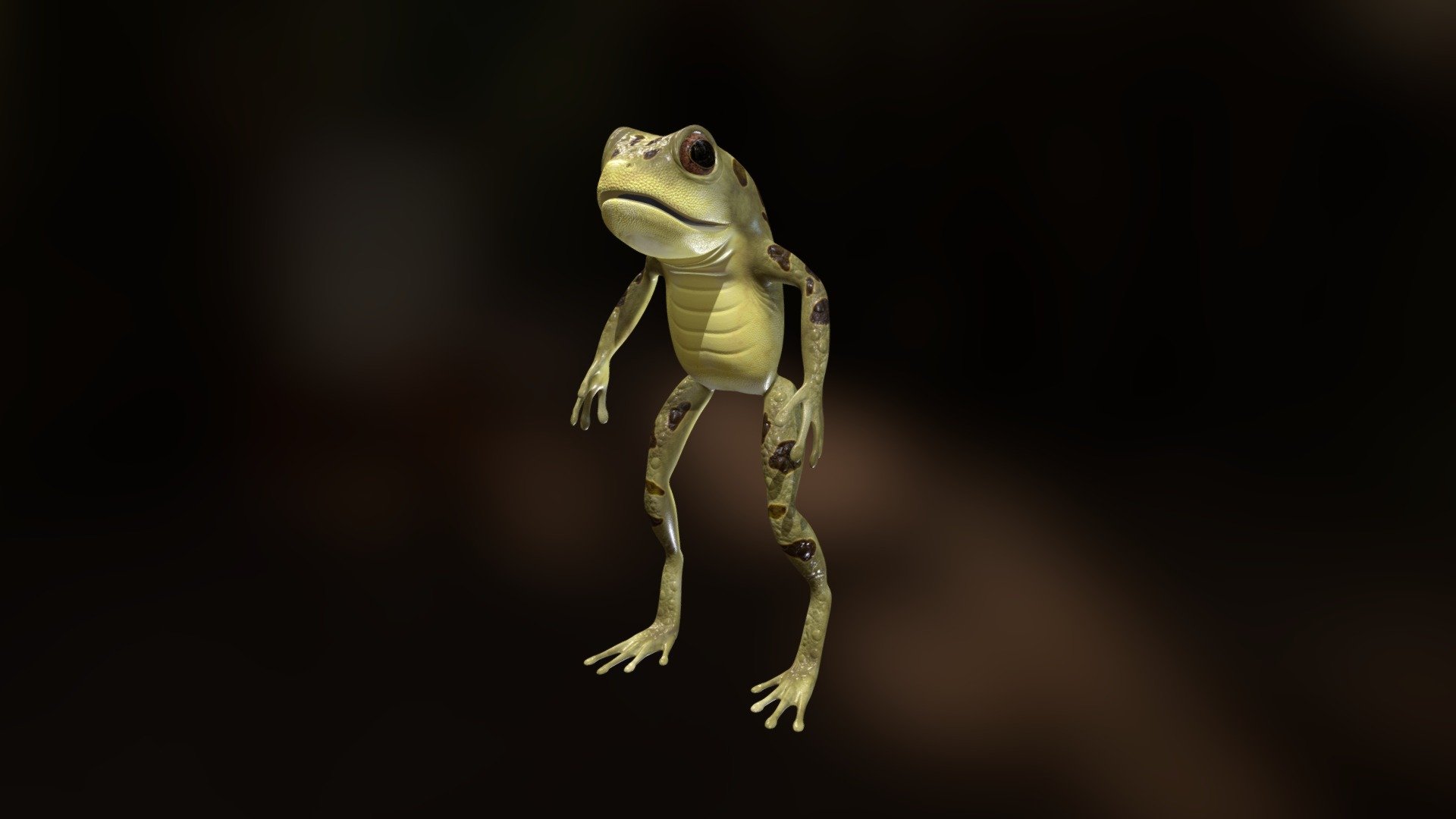 Frog - 3D model by Mandarin (@VMandarin) [03bda93]