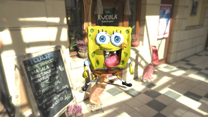 SpongeBob dancing 3D Model