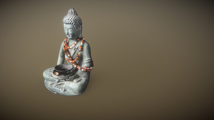 Buddha Statue 3D Model