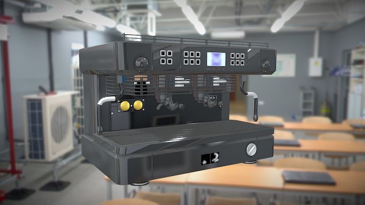 Cafetera 3D Model