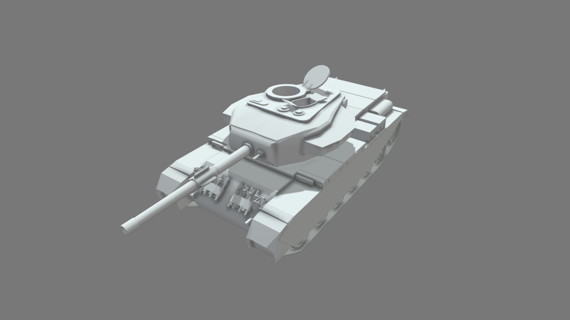 Olifant Main Battle Tank - Download Free 3D model by DesertFox ...