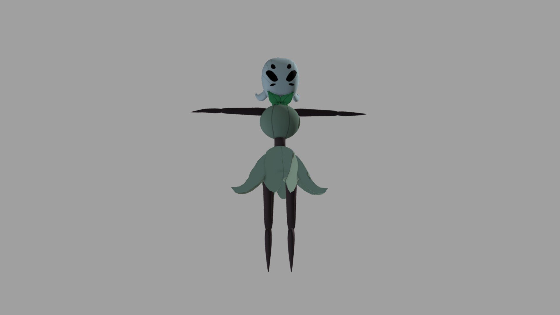 Isma The Kind[Hollow knight fan design] 3D model by TrixxedHeart [03c1d44] Sketchfab