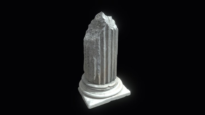 Ephesos column 3D Model