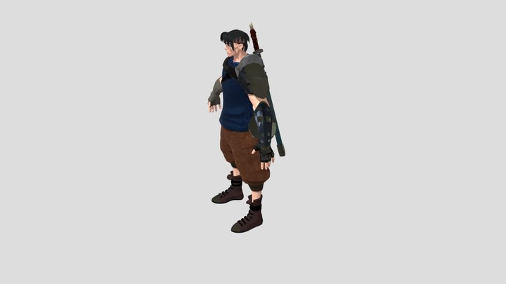 Thal_Warrior 3D Model
