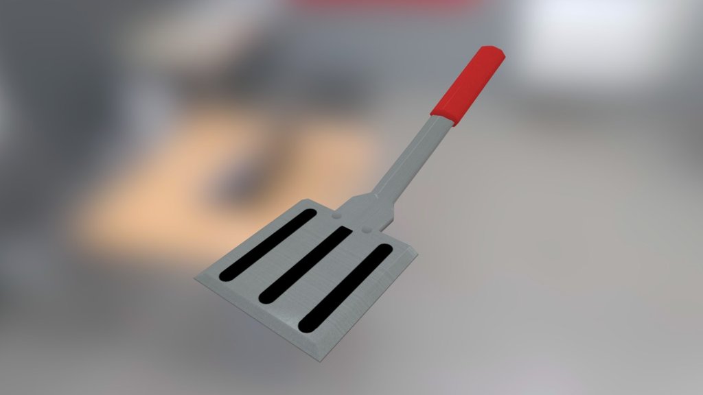 Spatula - 3D model by alexhuynh7 [03c3bb7] - Sketchfab