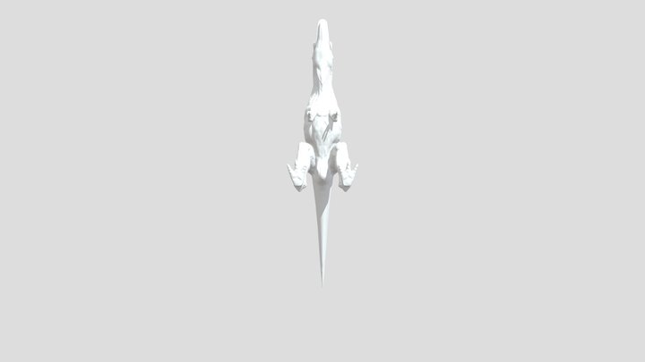 Albertosaurus resculpt for print 3D Model