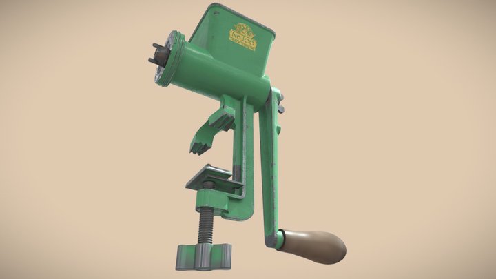 My mums vintage mixer. 3D Model