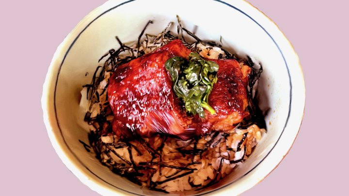 湯ったり館/イワナの蒲焼き丼（5月の限定メニュー) 3D Model