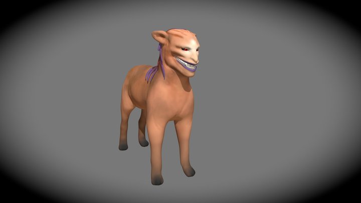Zulma La Leucrota 3D Model