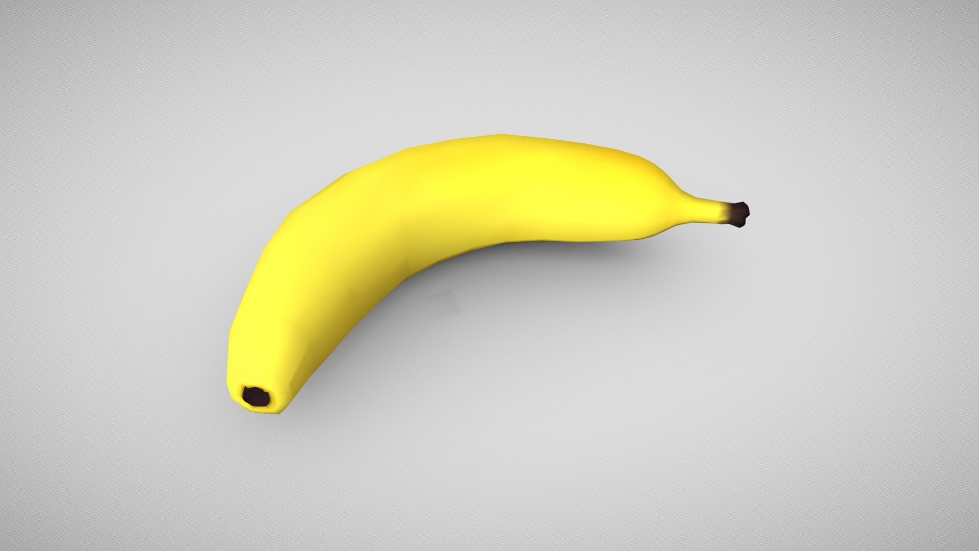 low poly banana FREE
