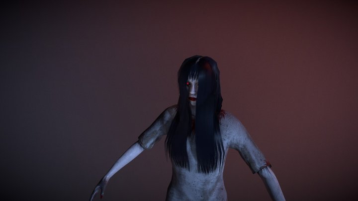 Lady of the Asylum 3D Model
