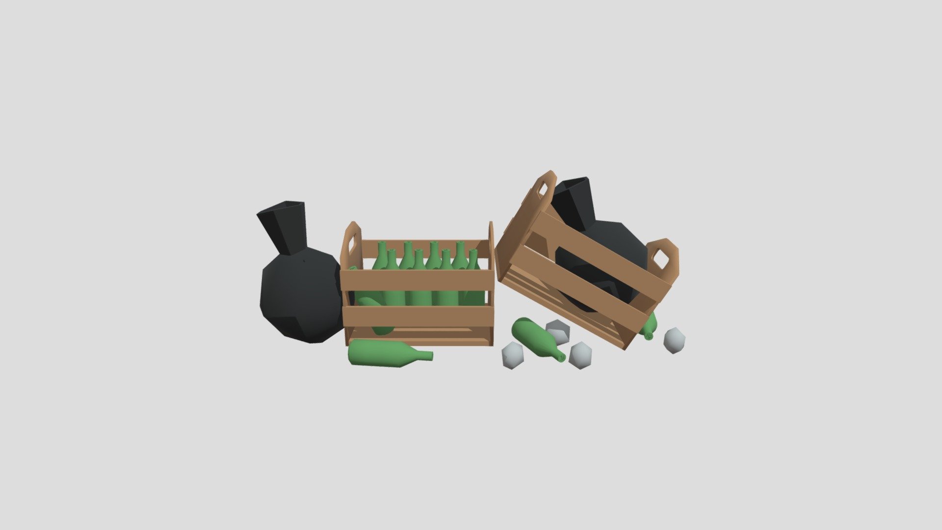 Rubbish from Poly by Google