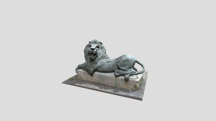 Haggerty Lion 3D Model