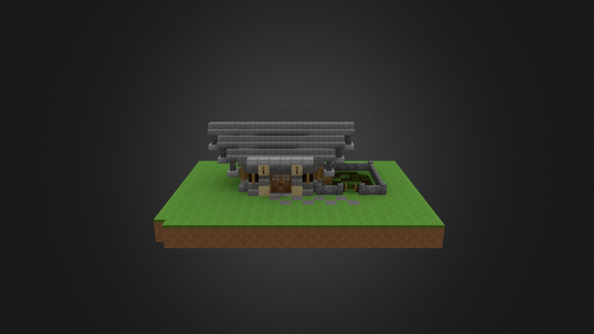 Pixelmon TownHouse - 3D model by gaming4diabetes [03c7217] - Sketchfab