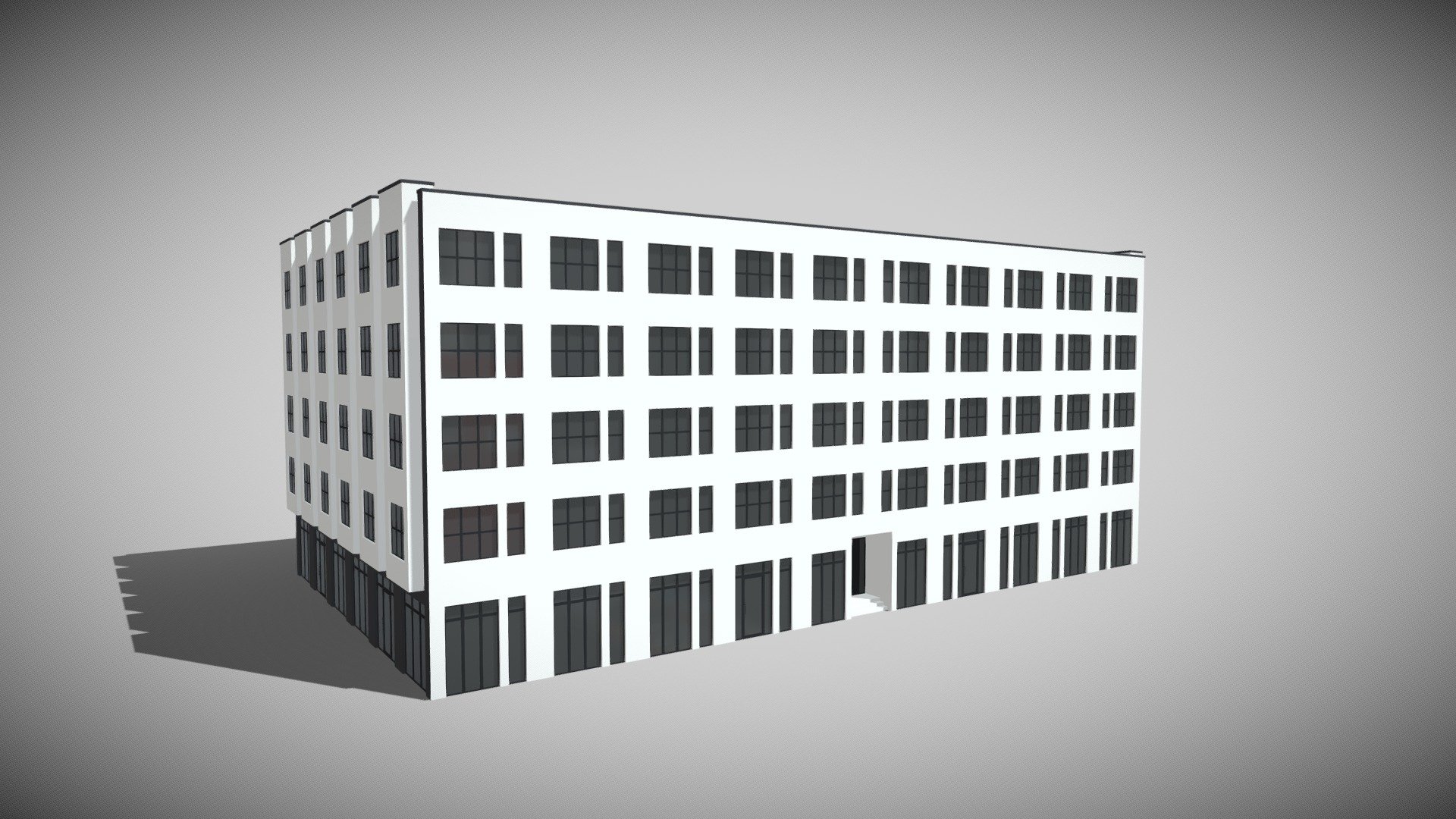 Apartment Building 006 - Buy Royalty Free 3D model by f_lugaria ...
