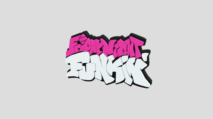 Logo Bumpin 3D 3D Model