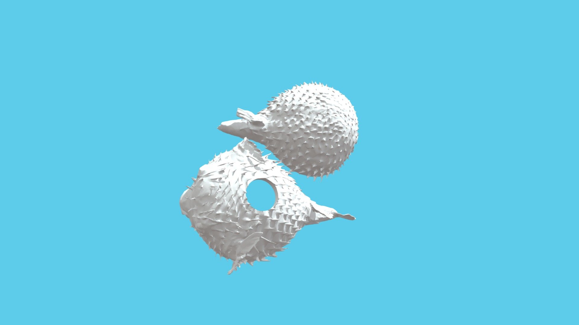 Printable Puffer Fish