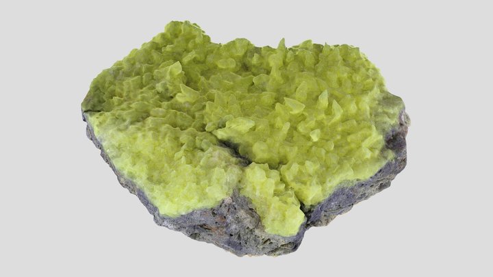 Sulfur 3D Model