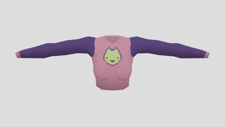 Kitty Croptop (Project Zomboid) 3D Model