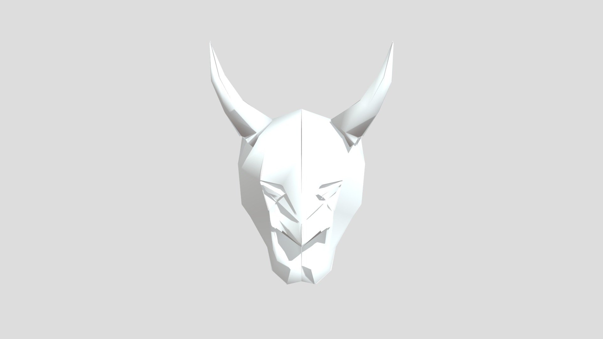 Oni Mask Stage 06 - 3D model by klayz [03cab38] - Sketchfab