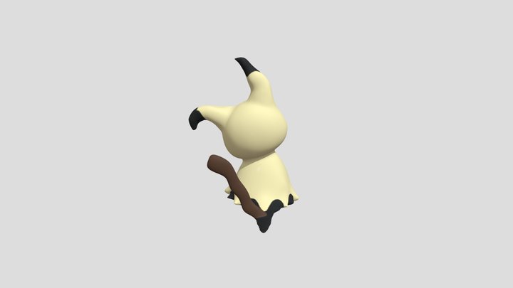Pokémon - Mimikyu 3D Model