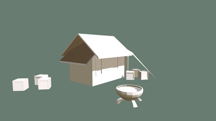 Abandoned Shed 3D Model