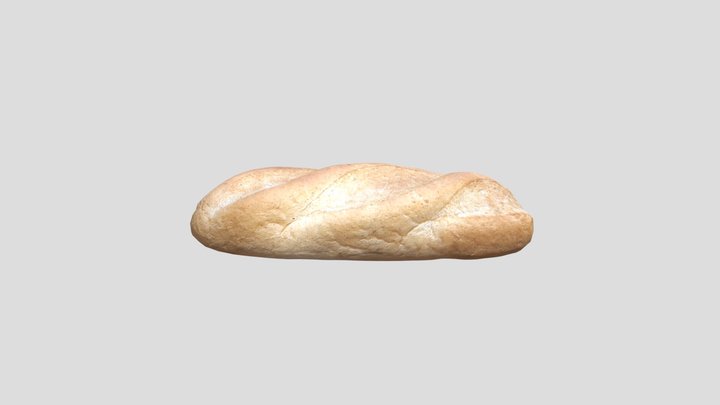 Bread Scan 3D Model