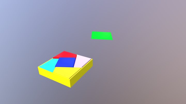 Perigal dimostra Pitagora 3D Model