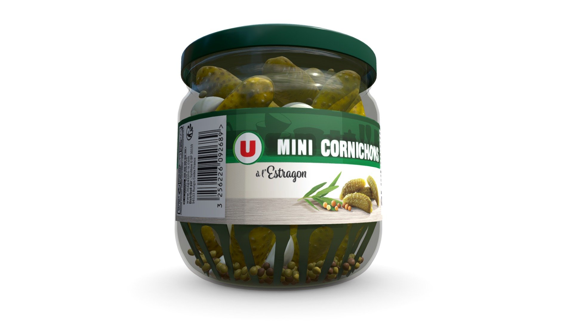 MINI CORNICHON - 3D model by fabienlecuyer [03d0970] - Sketchfab