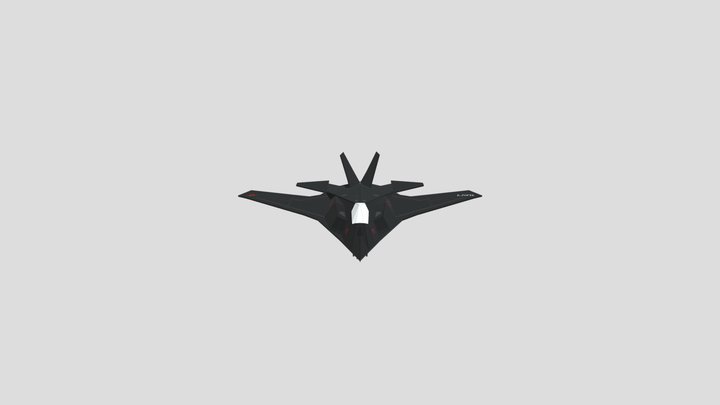 [MW-TIER III]F-117N Seahawk (Black)_export 3D Model