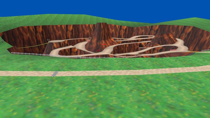 n64 yoshi valley – Modèle 3D gratuit STL