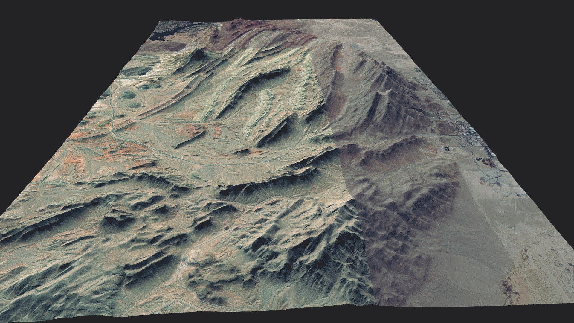 Frenchman Mountain, Nevada, USA