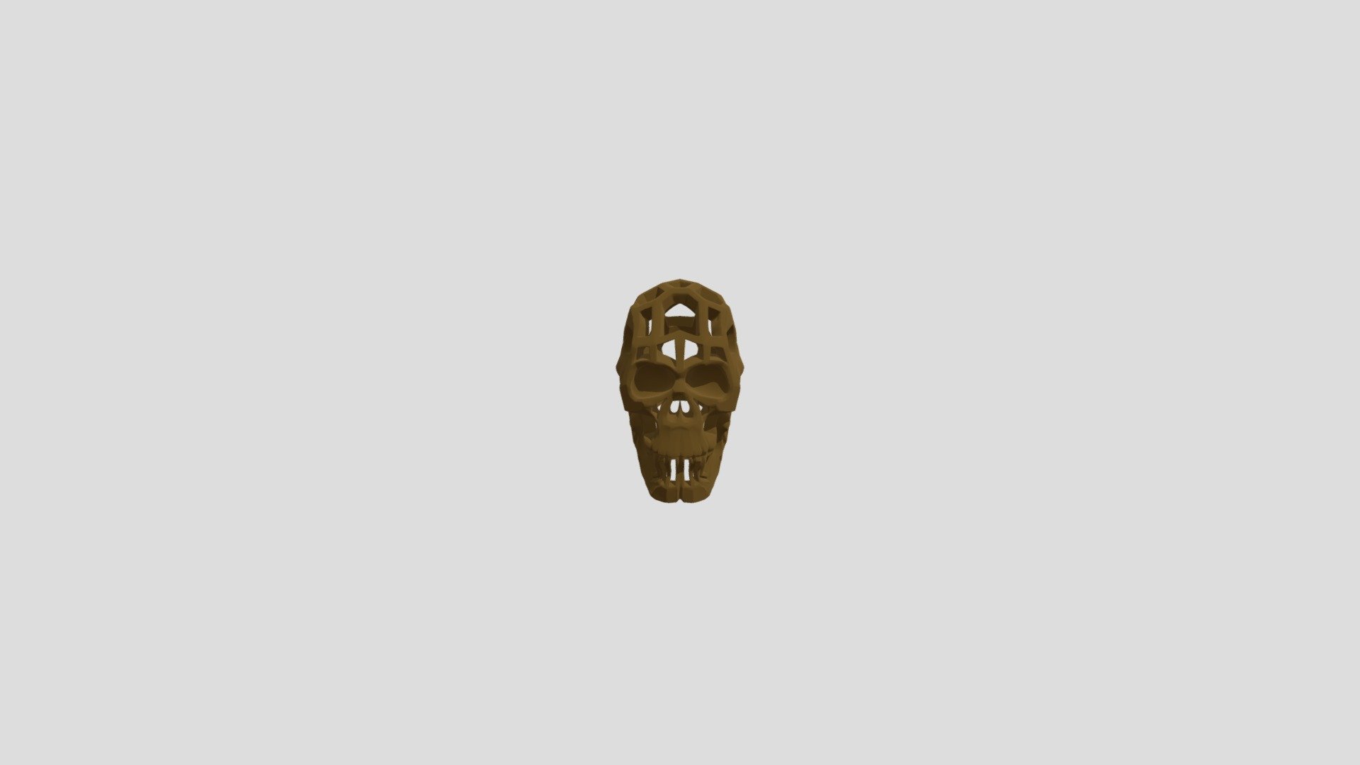 Grand- Tête de Mort- LOWPOLI - 3D model by Pierre.C [03d351d] - Sketchfab