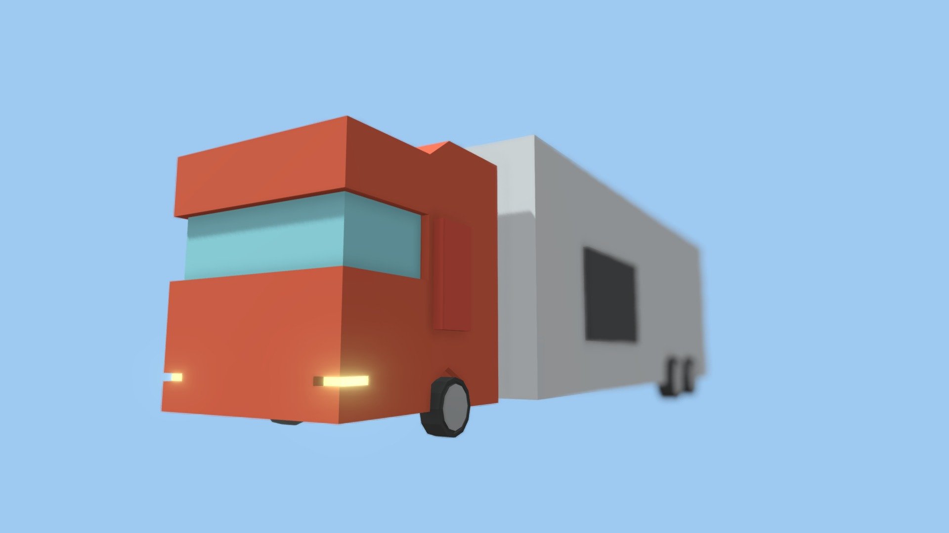 Low Poly Truck