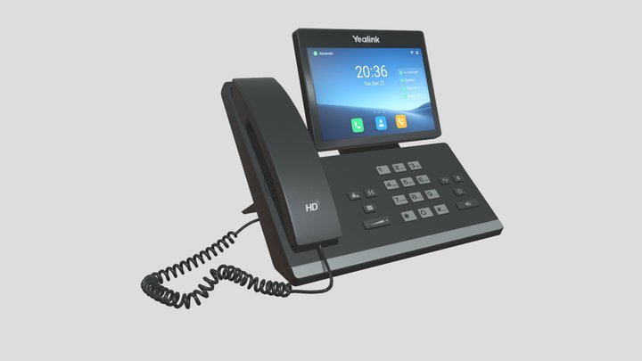 Yealink T58 Pro 3D Model