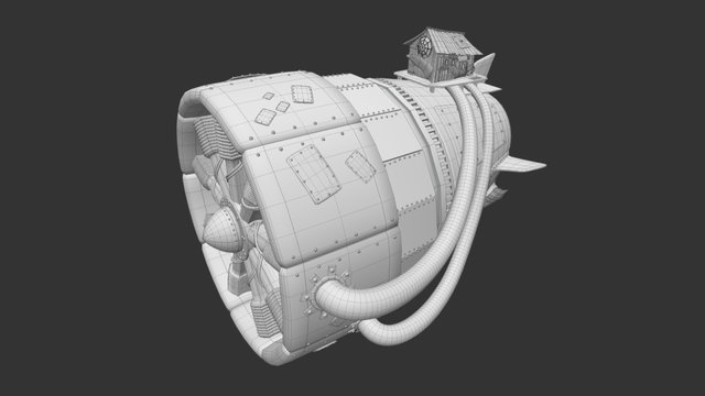 Objects_Turbine.c4d 3D Model