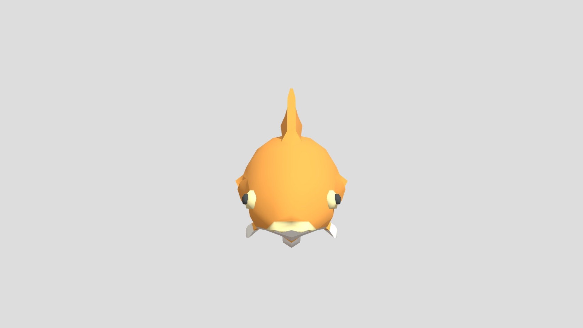 Goldfish from Poly by Google