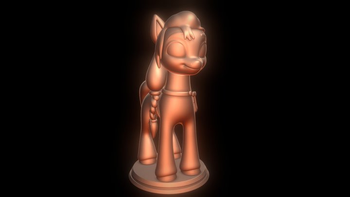 Sunny Starscout - My Little Pony G5 3D print 3D Model