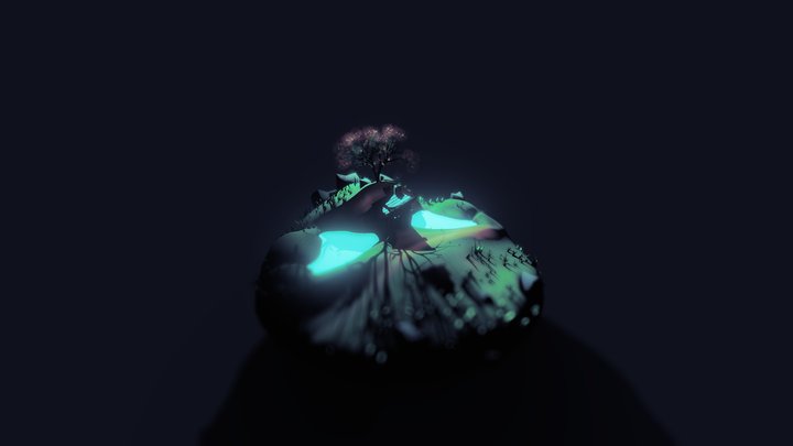 A Strange Cabin 3D Model